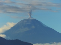 Sangay volcan Ecuador